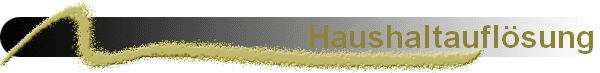 Haushaltauflsung